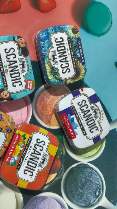 Конфеты Scandic Sugar Free Mints (Лимитированная серия)