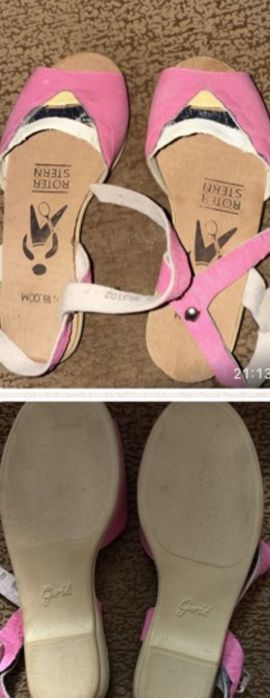 Шлепки для девочки бесплатно