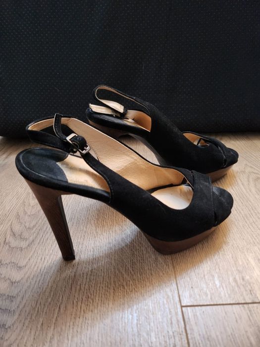 Дамски обувки CafèNOIR, 12см ток, 2см платформа