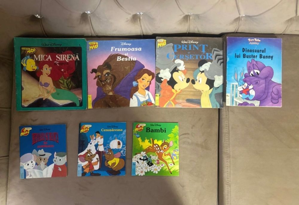 Egmont mini și maxi Disney de colecție vintage carti