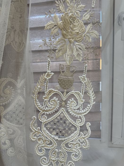 Занавеска с тюль комплект