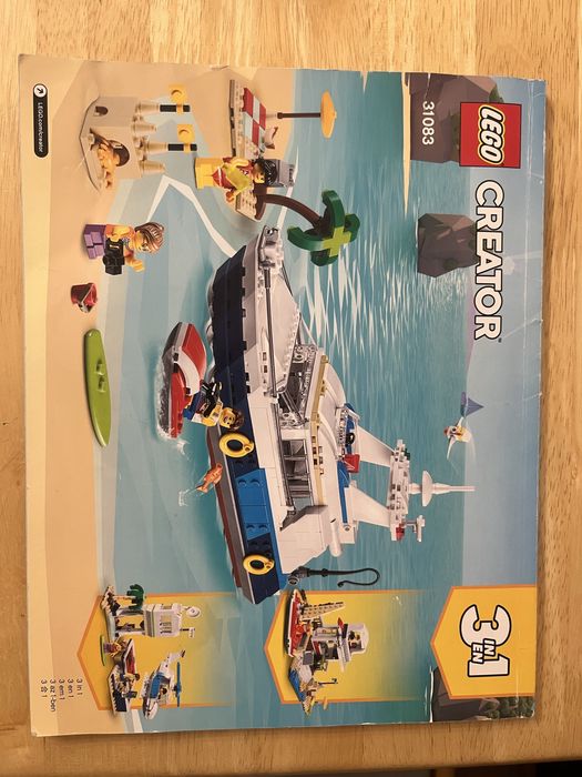Lego Creator: Приключения на яхте 31083