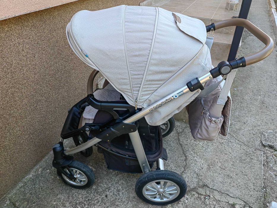 Бебешка количка 3в1 Baby design