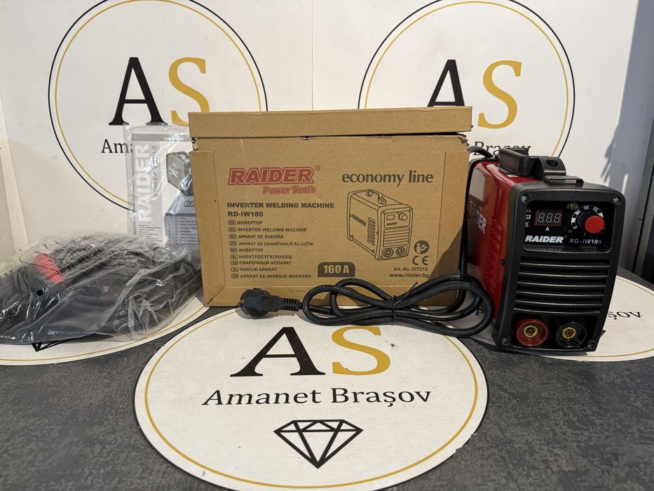 Aparat de sudura invertor Raider RD-iW180 160ah