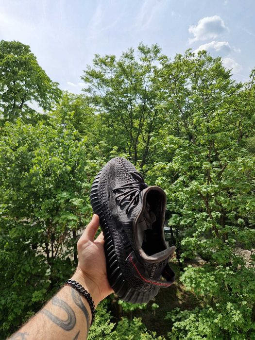 Yeezy Static Black 350 V2 + Cadou