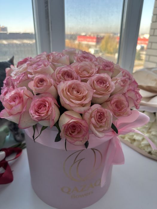 Букеты цветы Qazaqflowers
