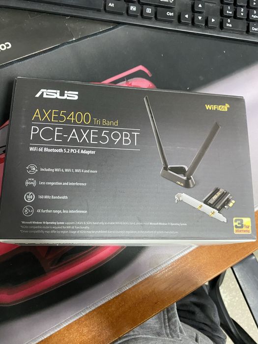 Wi-Fi адаптер ASUS PCE-AXE59BT