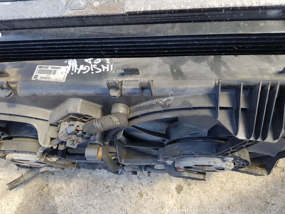 Radiator apa,climă, termocupla opel insignia,mot 2.0cdti ,2008-2012