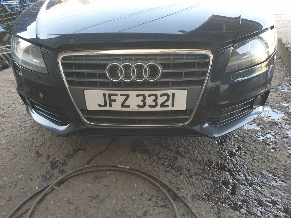Bara Spoiler Fata Completa FARA Grila si Emblema Audi A4 B8 NFL Non Facelift 2008 - 2012 Culoare LZ5A [K4629]