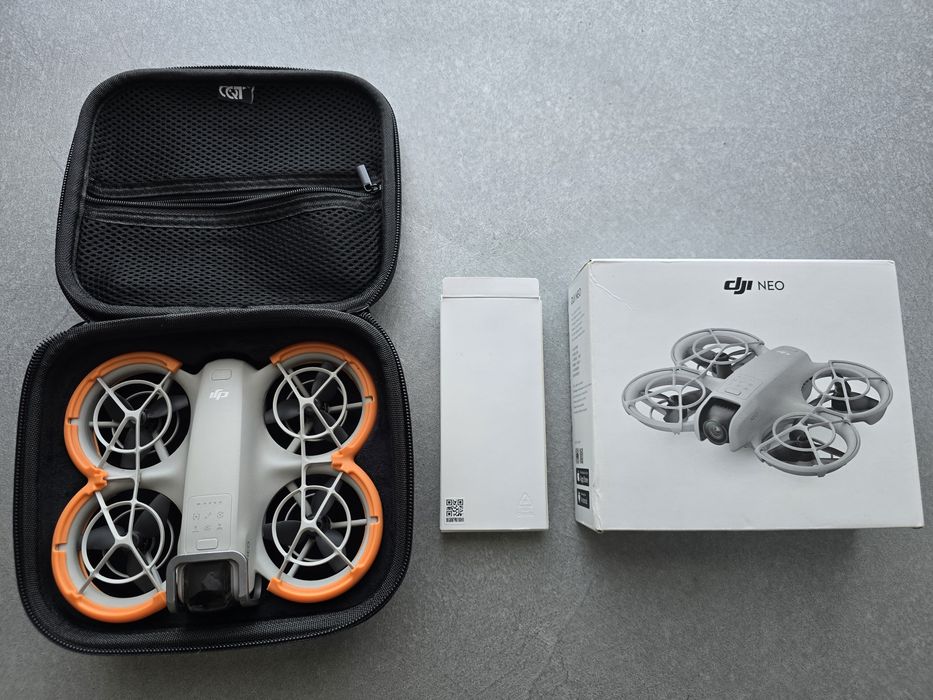 Dji Neo cu protectii si cutie transport