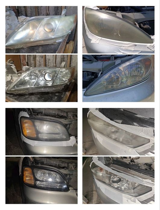 Полировка фар с выездом от 5000тг
