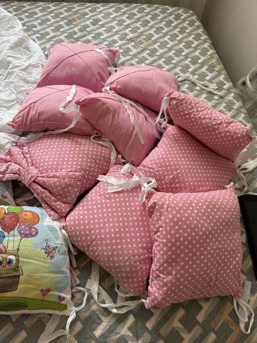 Бортики в кроватку