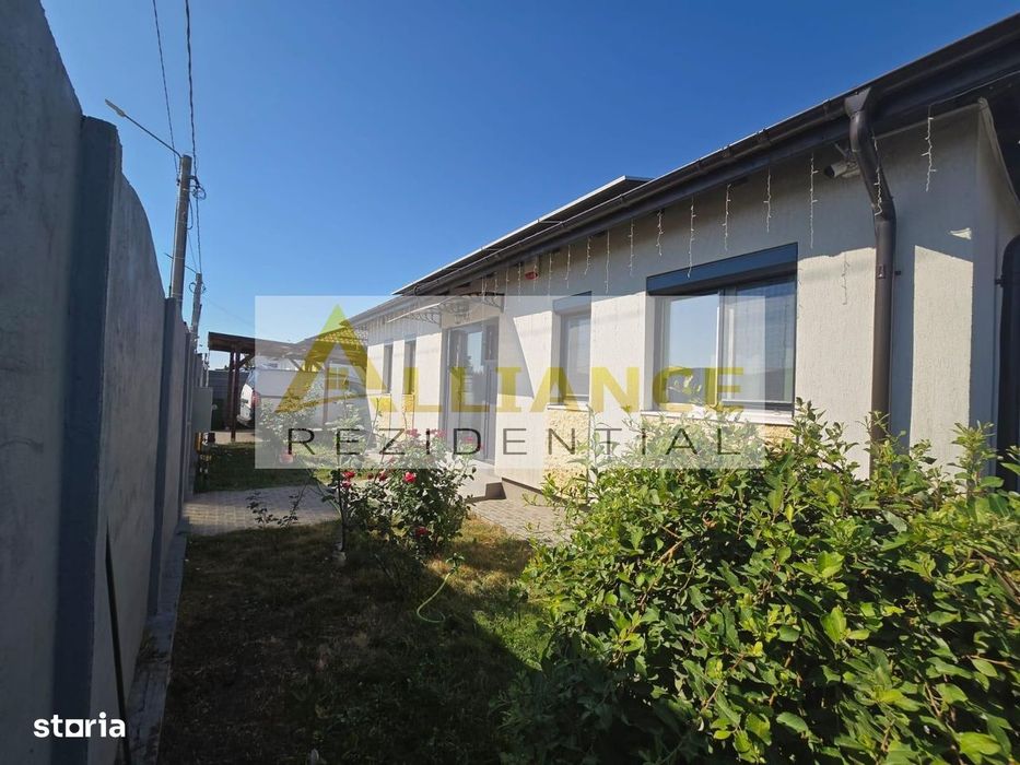 Casa individuala mobilata utilata ~ 3 camere 1 baie ~ teren 300mp