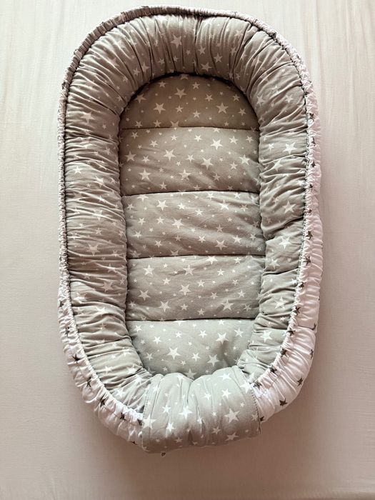 Двустранно бебешко гнездо 100% памук