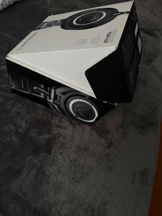 Casti studio Audio-Technica ATH-M50x Negru