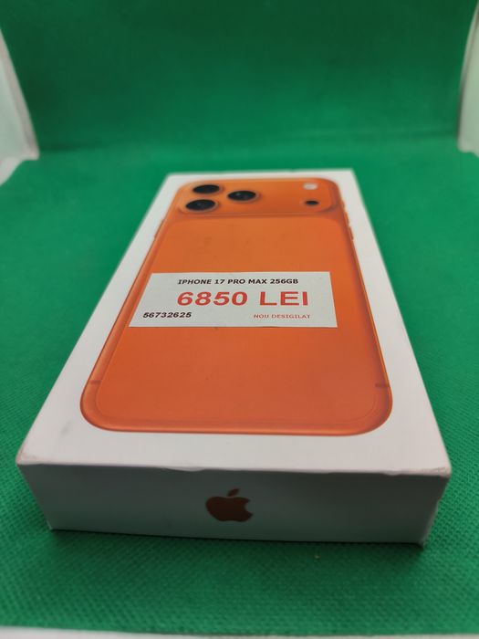 Iphone 17 pro max 256GB nou desigilat•Amanet Lazar Crangasi•56732
