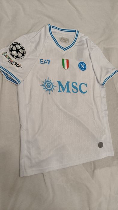 Tricou Fotbal EA7 Napoli Away 25-26 "Mc. Tominay"