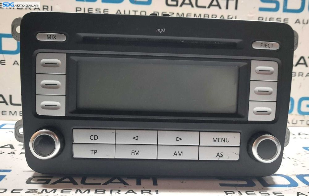 Radio CD Player RCD300 Cu MP3 Volkswagen Caddy 2003 - 2010 Cod 1K0035186AD (Cu COD de Deblocare) [N0092]