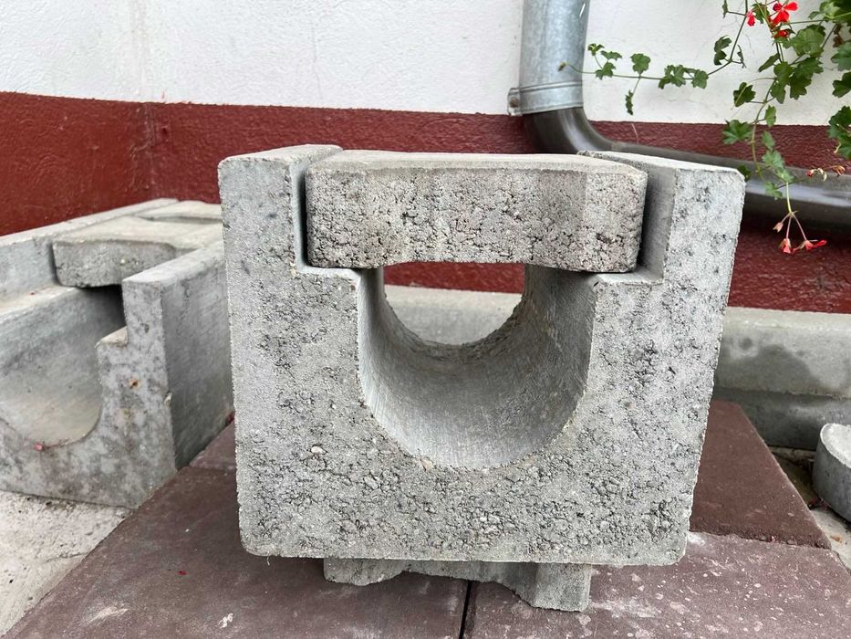 Rigola rezidentiala din beton 28.5x24x25 cm