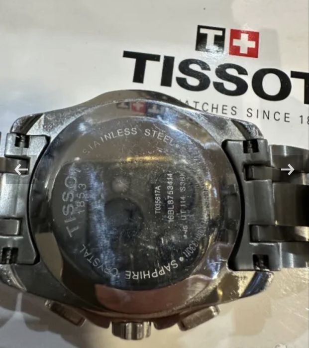 Продавам часовник Tissot i Calvin Klain