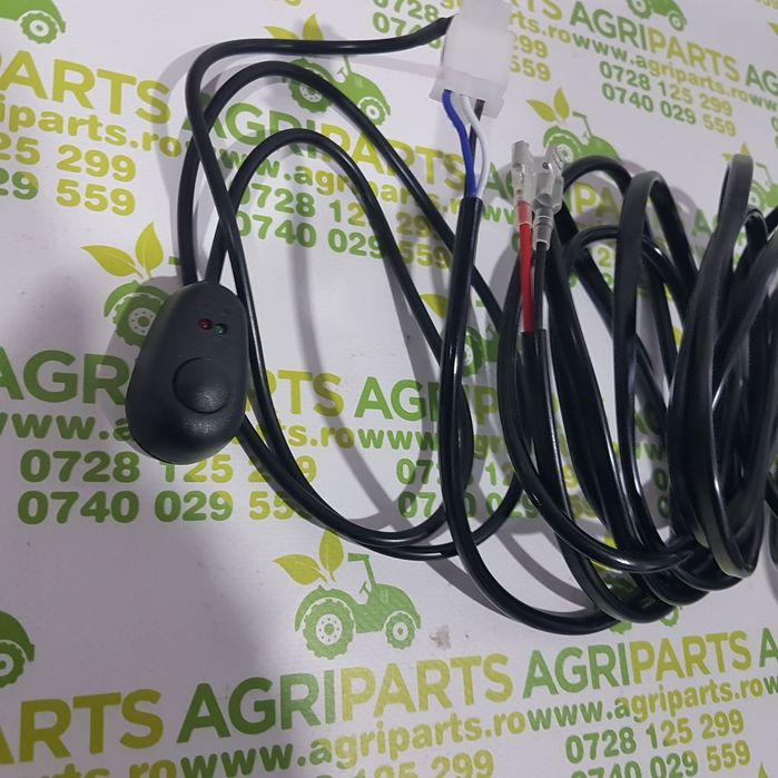 Cablaj cu buton releu si siguranta pentru proiectoare DC 12V