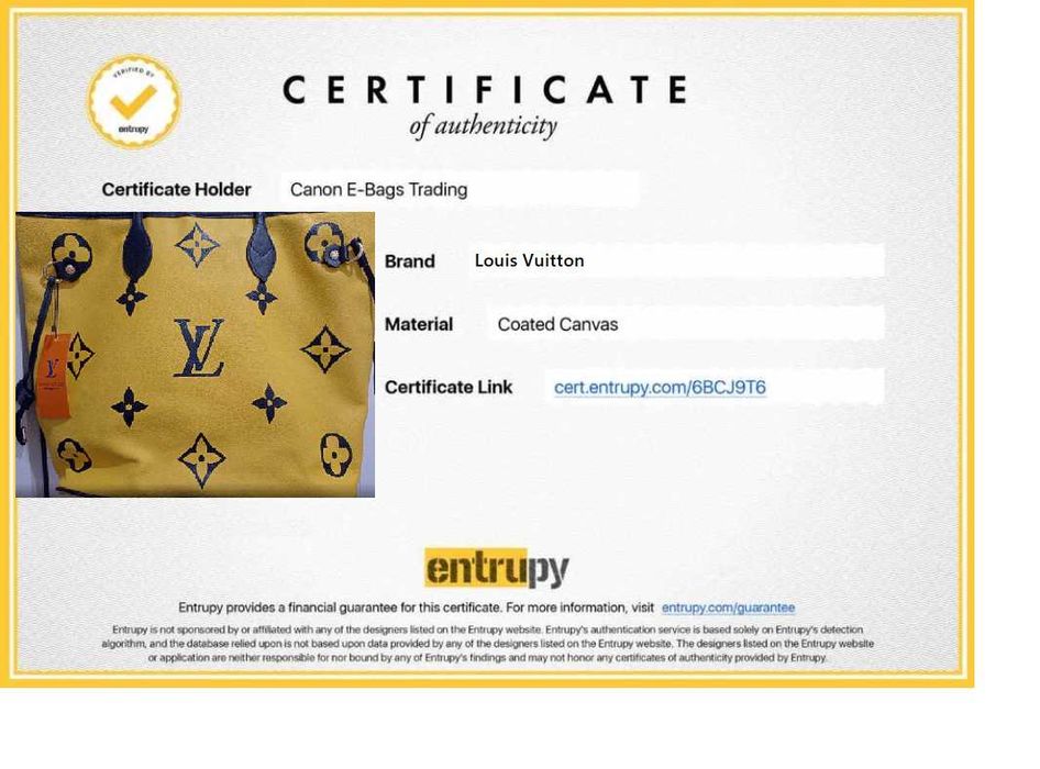 Уникална оригинална чанта Louis Vuitton със сертификат