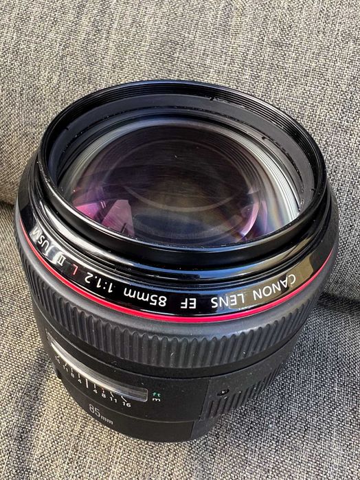 Canon EF 85mm f/1.2 L II USM – portret profesional