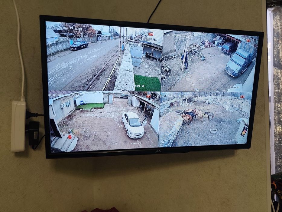 Установка камера