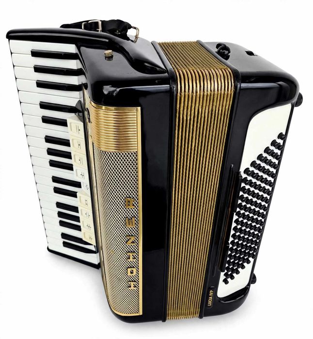 Acordeon Hohner Lucia 4 P  96 bași negru