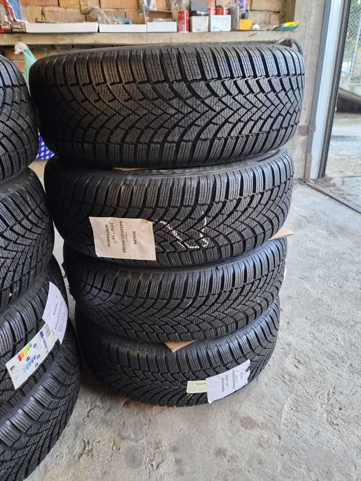 NISSAN ARIYA оригинални нови джанти 19" в комплект със зимни гуми 235/55/R19 Bridgestone Blizzak XL