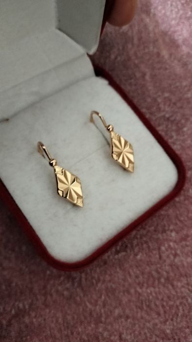 Советские серьги 585 пробы
