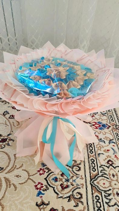 Денежный букет,для день рождение