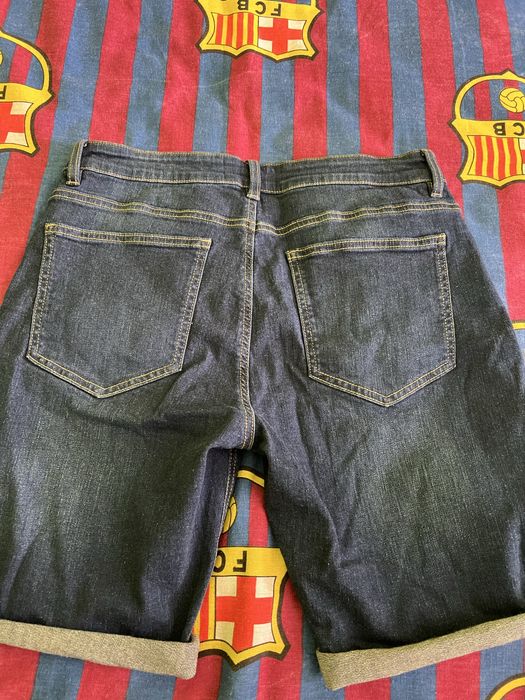 Мъжки тъмно сини дънки размер 32