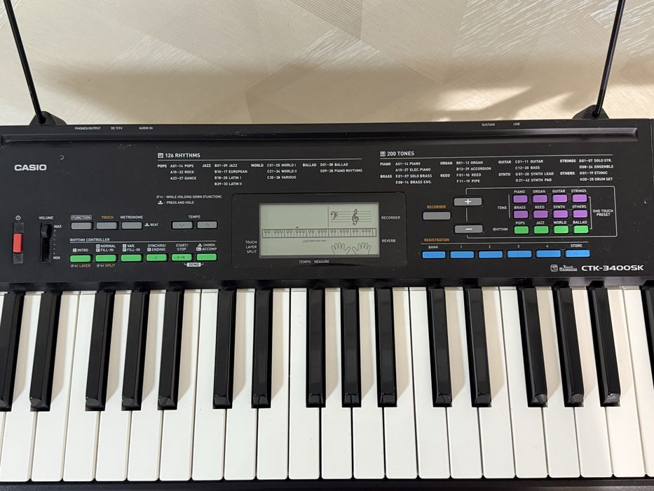 Синтезатор Casio CTK-3400SK