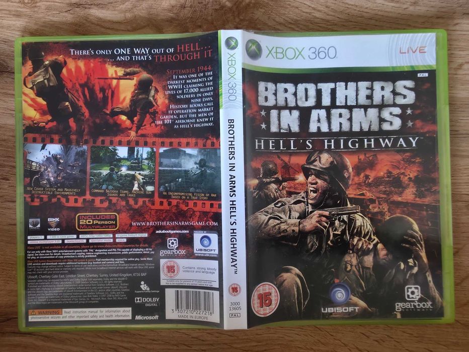 Brothers in Arms: Hell’s Highway за Xbox 360 | Книжка | Перфектен диск