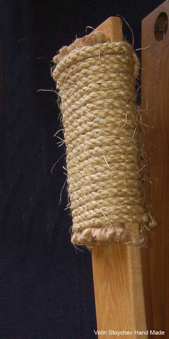 Стенна макивара за бойни изкуства, Ръчна изработка.