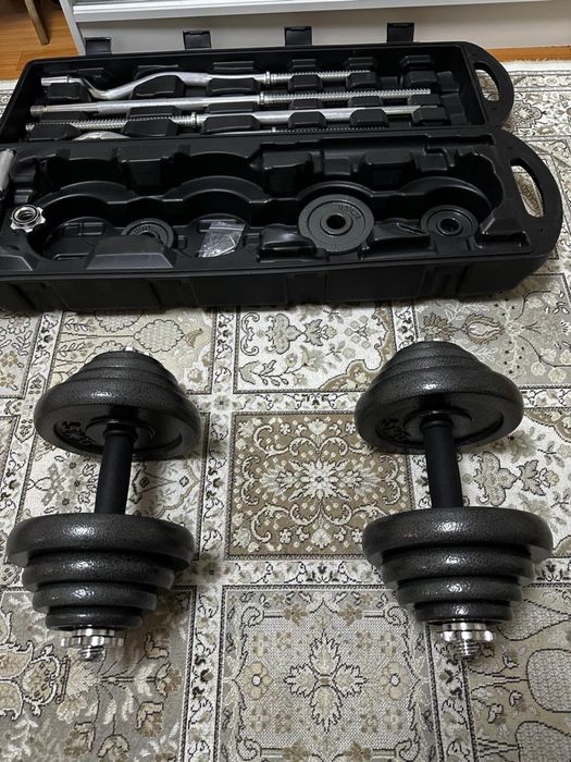 Продам гантели с блинами!