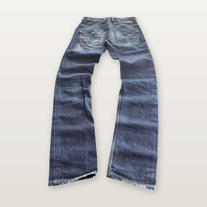 Diesel Industry дънки тъмносини distressed