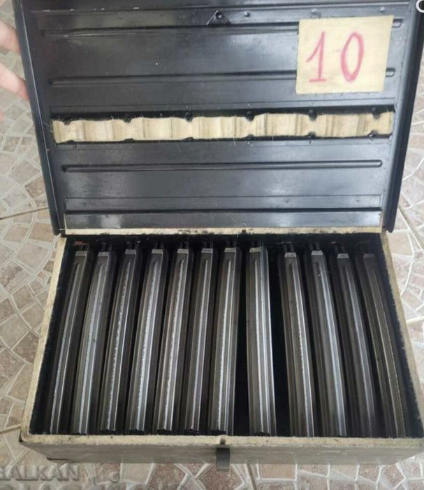 Сандък с пълнители за лека картечница Брен/ Bren. тежка пушка,карабина