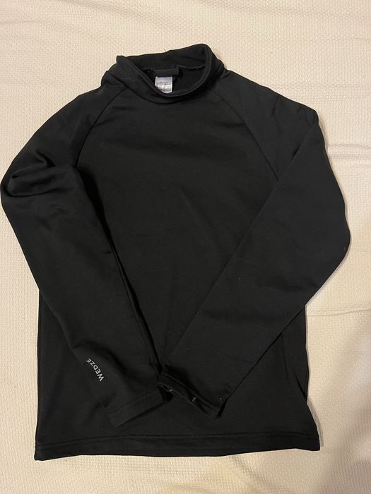 Pantaloni ski negri 12 ani, cadou bluza termica