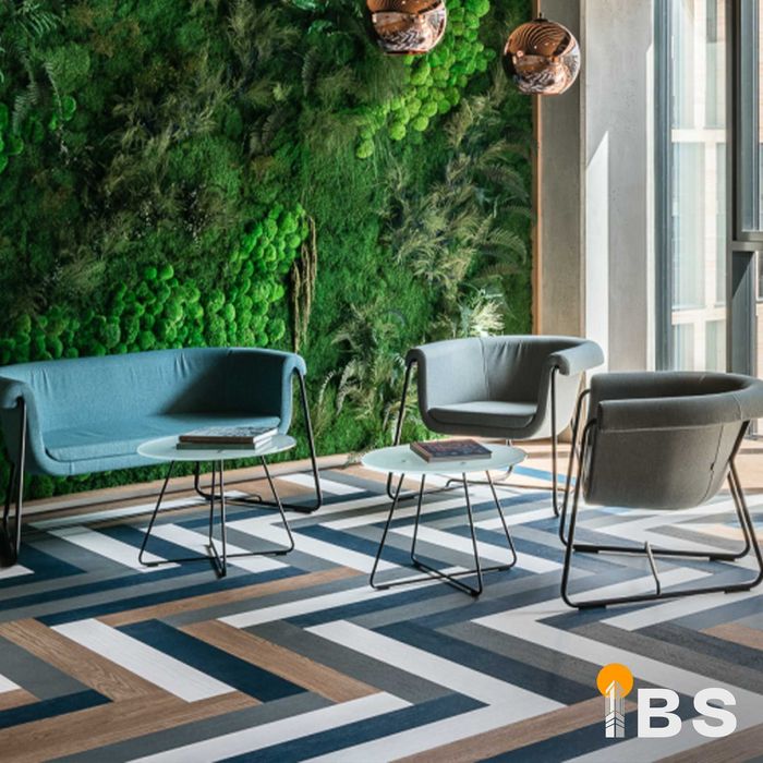 Модульное LVT-покрытие для бизнес-центров