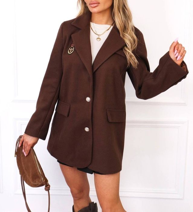 Дамско сако в два цвята