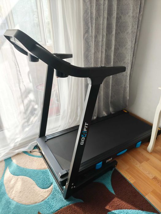 Vând Bandă de Alergat Smart GO4FIT FIT100 – Ca Nouă, Garanție eMAG 2028