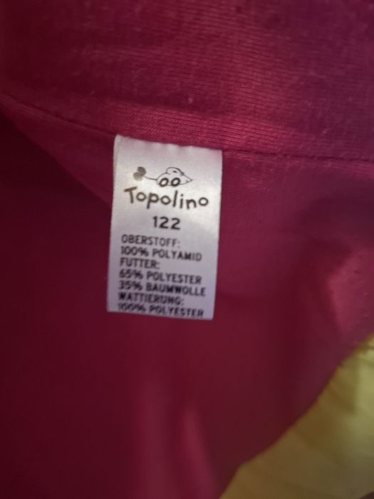 Тёплая жилетка для девочки из Германии