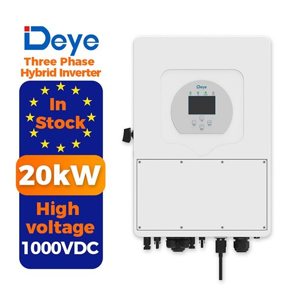 Deye 10 , 20 , 30 , 50 , 100 kwat invertor on grid va hybrid