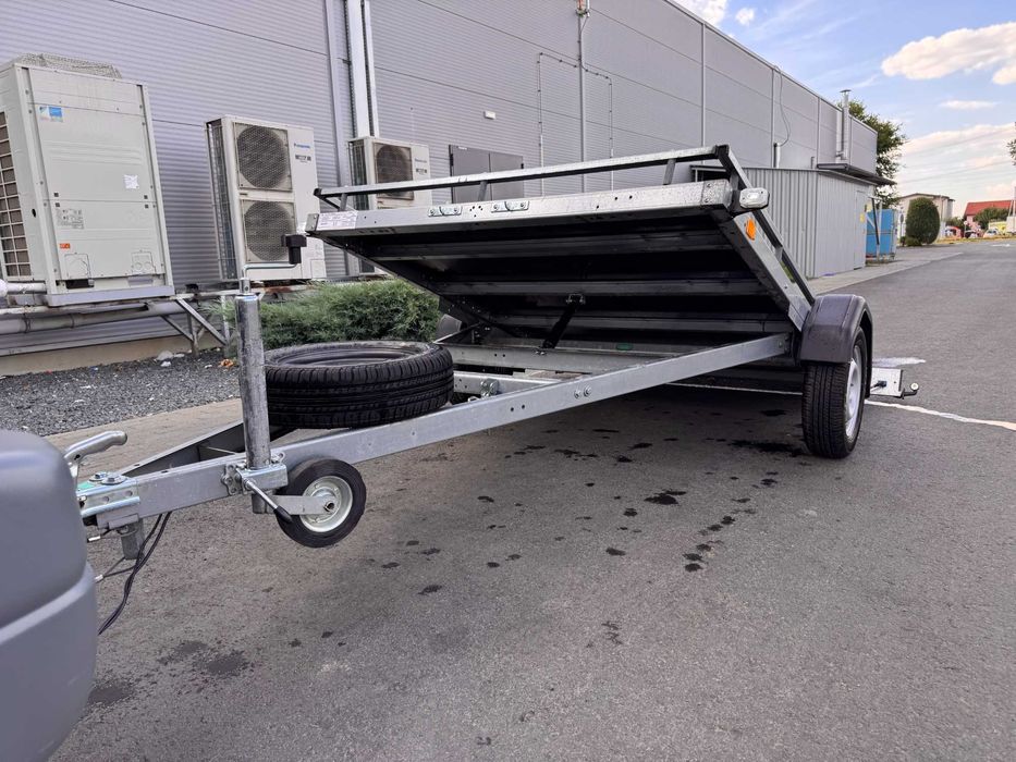 Remorca ATV UTV auto basculabila utilaje 750 kg inmatriculata 256×160