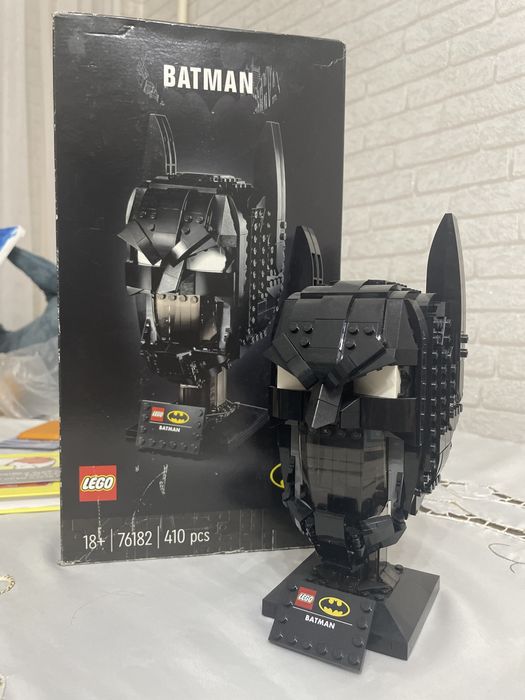 Лего,голова бэтмена,коллекционная