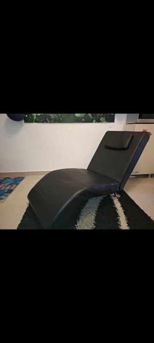Șezlong din piele