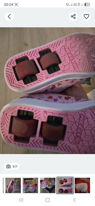 Adidasi cu rotile Heelys