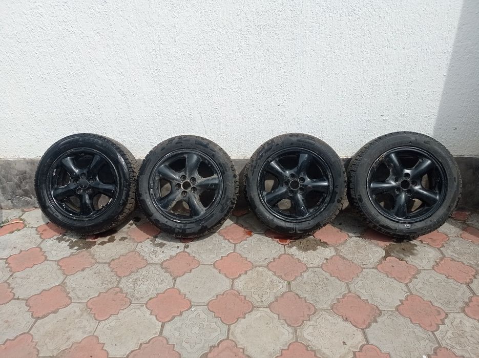 Р16 титановый диск қыстық покрышкасымен